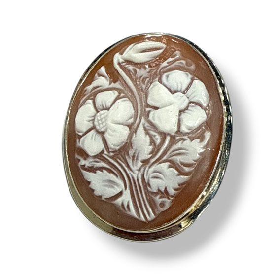 Spilla Mandile 1922 Donna Cammei  in Argento Conchiglia 2MSPCM165.2 - 2MSPCM165.2